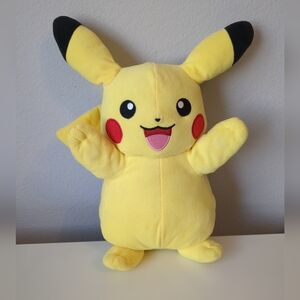Pokémon - Pikachu - Wicked Cool Toys (WCT) Plush Stuffed Animal (Read)